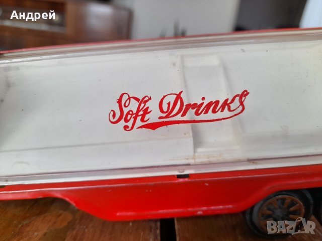 Старо ремарке за камионче Soft drinks, снимка 2 - Колекции - 42720751
