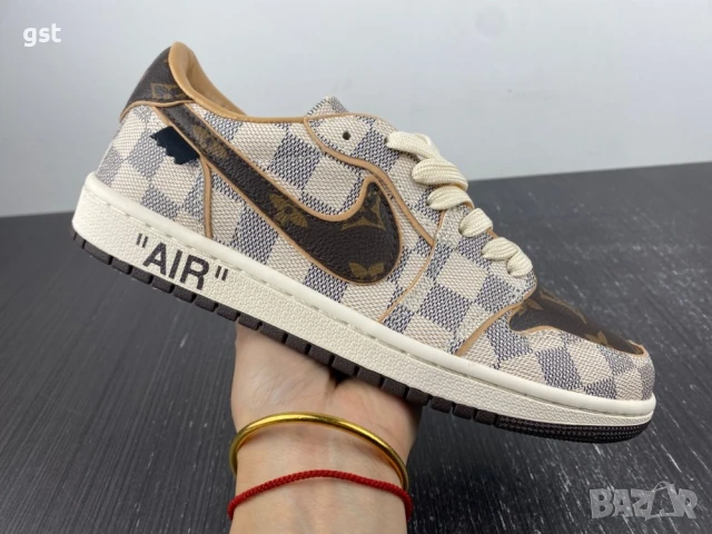 Редки Air Jordan Retro 1 L V Surgeon дизайнерски Маратонки Кецове мъжки дамски , снимка 10 - Маратонки - 51116651