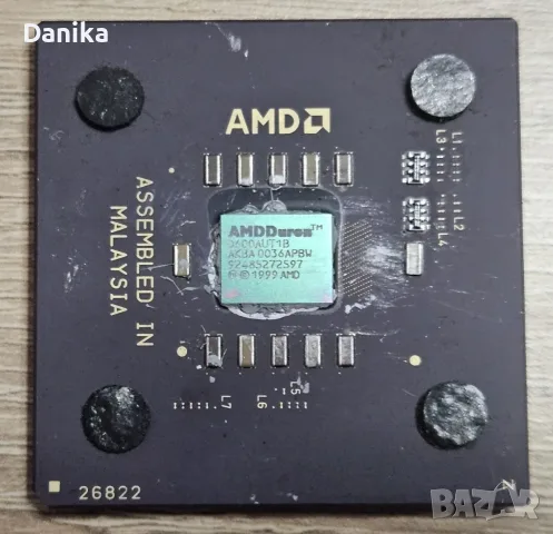 Ретро процесор AMD Duron 600 MHz