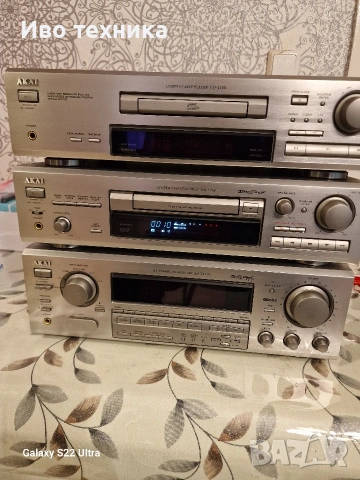 AKAI CD-1100/DECK DX-1200 RECEIVER AA-V1100, снимка 3 - Ресийвъри, усилватели, смесителни пултове - 53088434