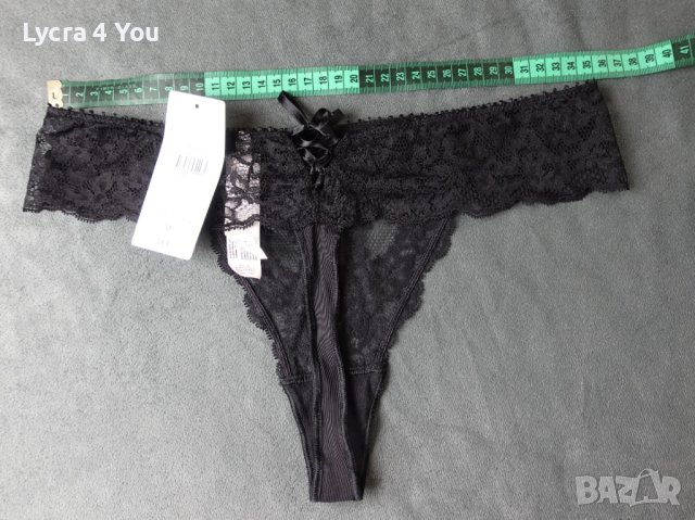 М/L нови черни луксозни полупрашки, снимка 12 - Бельо - 40842896