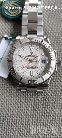 Rolex Yacht-Master 40mm Automatic Platinum Bezel 16622, снимка 9 - Мъжки - 52893271
