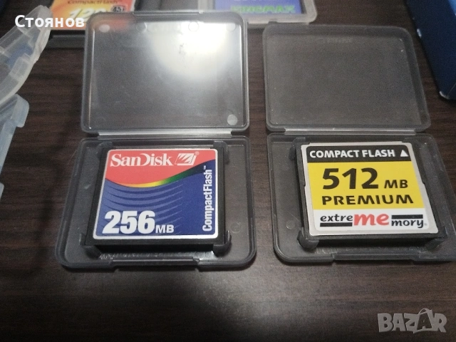 Compact Flash.SanDisk,Kodak и др. , снимка 6 - USB Flash памети - 21765152