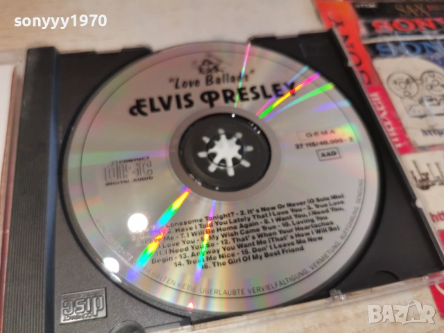 ELVIS PRESLEY CD-ВНОС GERMANY 0603261650H2E6R, снимка 7 - CD дискове - 53736975