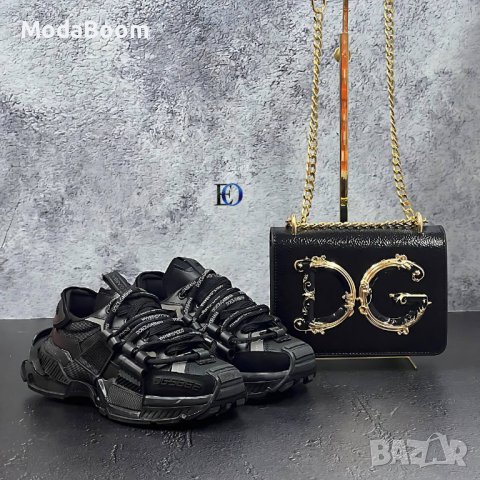 🖤🆕Dolce & Gabbana черен дамски комплект🆕🖤, снимка 10 - Маратонки - 44243750