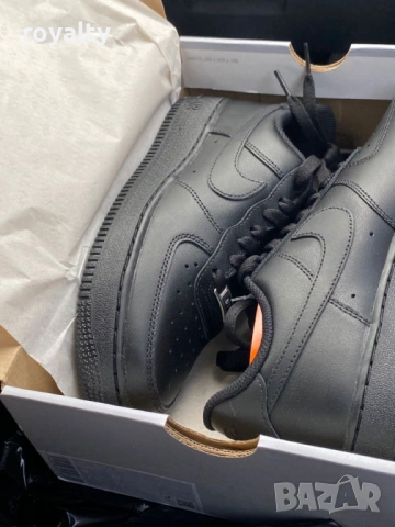 Nike Air Force 1 Черни Дамски Маратонки 36-40 Номер Найк с Кутия , снимка 2 - Маратонки - 53071380