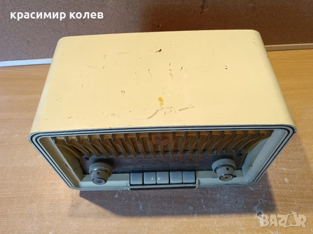 малко лампово радио "PHILIPS PHILETTA 283Z", снимка 2 - Антикварни и старинни предмети - 50485510
