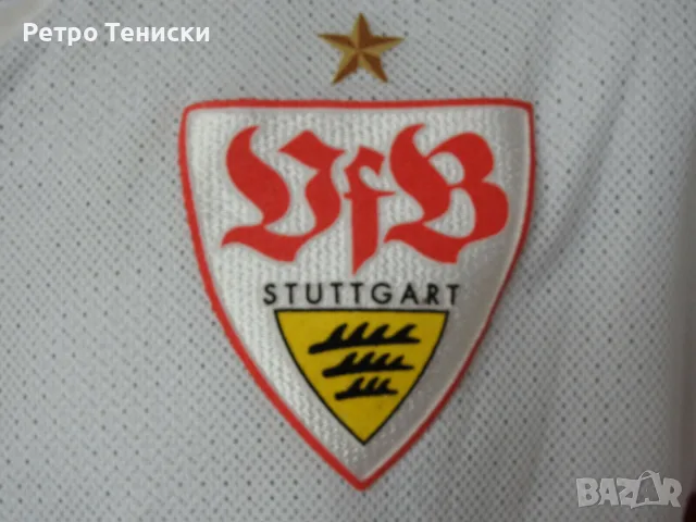 Тениска VfB Stuttgart — Домакински PUMA — Мъже размер L Бяло, снимка 3 - Футбол - 56314779
