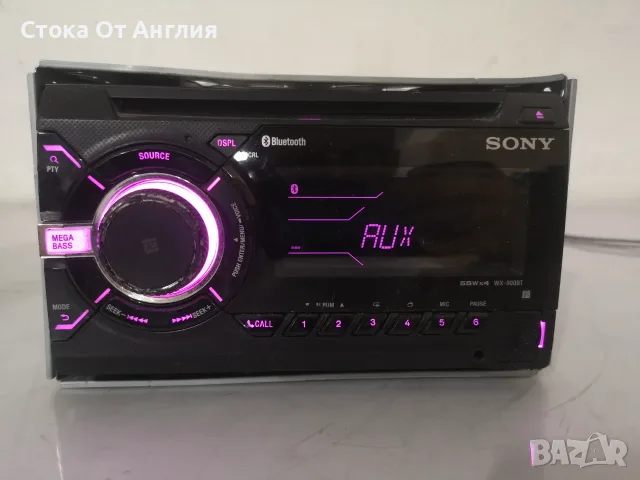 Радио CD плеър за кола Sony WX900BT, снимка 4 - Аксесоари и консумативи - 55898703
