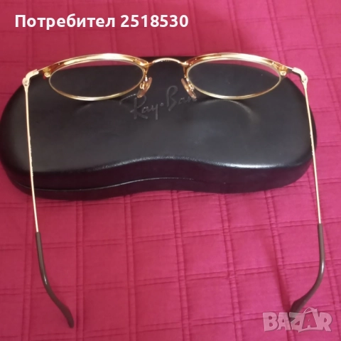 Ray Ban позлатени диоптрични рамки, снимка 3 - Слънчеви и диоптрични очила - 52025658