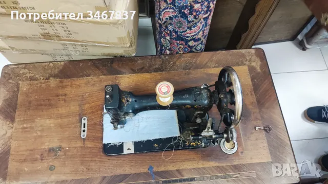Антична крачна шевна машина Original Victoria , снимка 11 - Други ценни предмети - 48654782