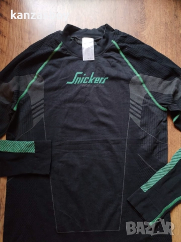 snickers flexiwork seamless - мъжка работна термо-блуза ХЛ, снимка 7 - Блузи - 52566102