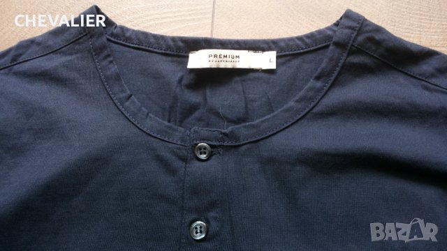 JACK & JONES FINN TEE LS GRANDDAD Размер M блуза с дълъг ръкав 6-52, снимка 4 - Блузи - 40633782