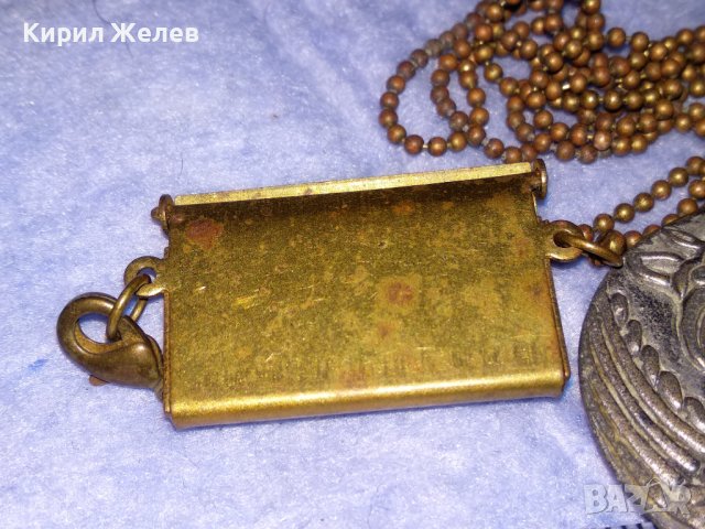 СТАРО МАЙСТОРСКО УКРАШЕНИЕ МЕДАЛЬОН МАЙСЕН ГЕРМАНИЯ с МАРКИРОВКА и РЕТРО МИНИ ЧАНТИЧКА УНИКАТ 37057, снимка 18 - Антикварни и старинни предмети - 39941501