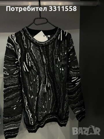 Carlo Colucci - Пуловер черен - S/M/L/XL