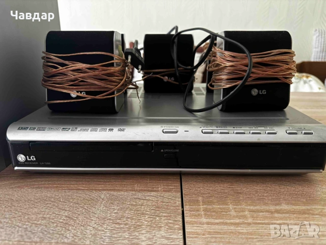 DVD/CD RECEIVER - LG LH-T255SD + тонколони, снимка 3 - Плейъри, домашно кино, прожектори - 53622075