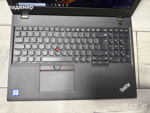 Lenovo ThikPad T560-i5 6200u/8гб/256гб ссд, снимка 5 - Лаптопи за работа - 55884816