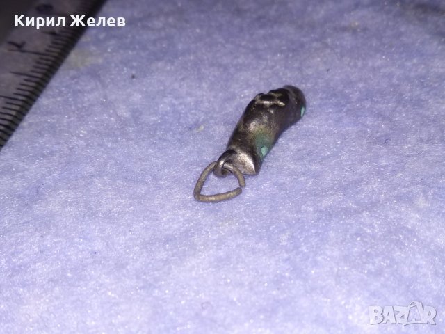 ВЪЗРОЖДЕНСКА САЧАНЕНА ВИСУЛКА от ПРОЧЕЛНИК НАГРЪДНИК ТРЕПКА ЕТНО НАКИТ НОСИЯ 27206, снимка 14 - Антикварни и старинни предмети - 39307994