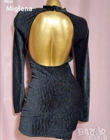 Парти рокля с гол гръб , снимка 5 - Рокли - 52523257