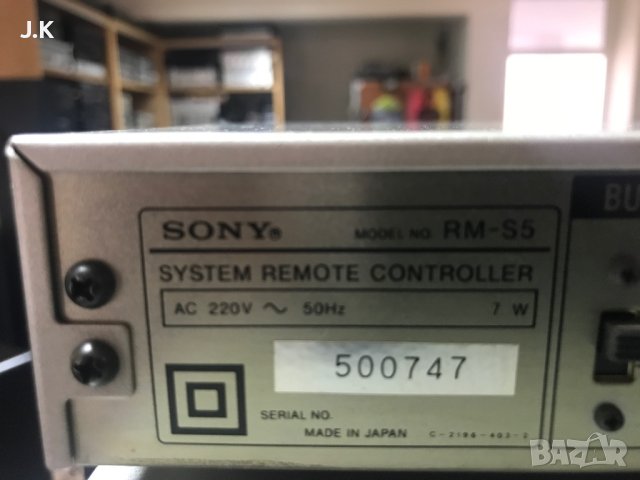 Sony str-s5l rm-s5, снимка 5 - Ресийвъри, усилватели, смесителни пултове - 40953001
