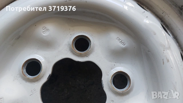 Метални джанти 5х112 14 цола , снимка 2 - Гуми и джанти - 53396179