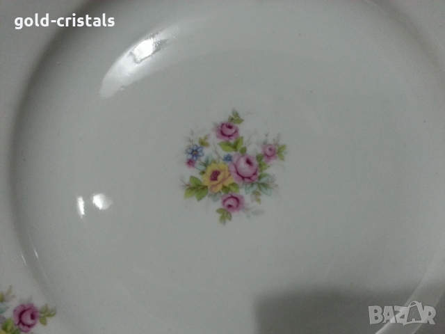 Ретро порцелан Чехословакия чинии, снимка 5 - Антикварни и старинни предмети - 36084347