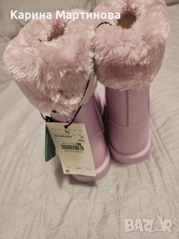 Зимни ботуши за момиче, снимка 3 - Детски боти и ботуши - 52640804