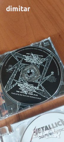 METALLICA CD, снимка 6 - Тонколони - 40785823