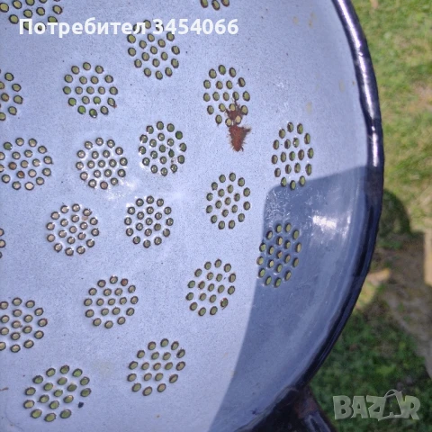 Емайлиран гевгир. , снимка 3 - Други ценни предмети - 50521031