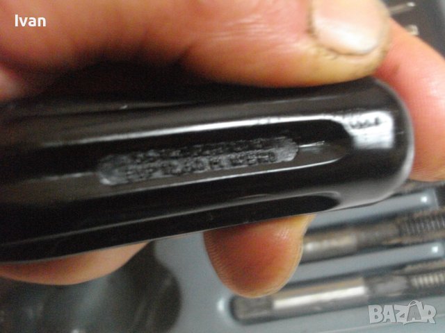 Старо Качество-ГДР-Комплект 58 части-Метчици/Плашки За Вътрешни/Външни Резби-Почти Нов-VEB-Altenburg, снимка 15 - Други инструменти - 40340556