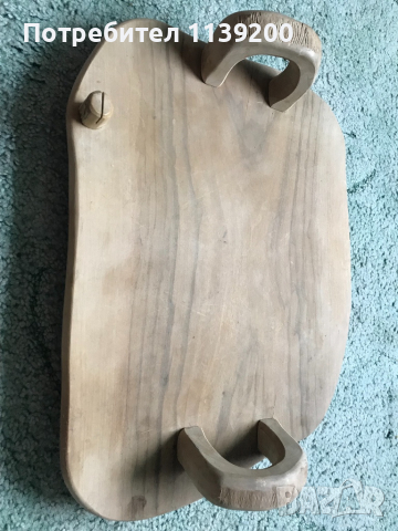 Френски стар поднос дъска за сервиране на мезета сирена, снимка 6 - Прибори за хранене, готвене и сервиране - 36136158