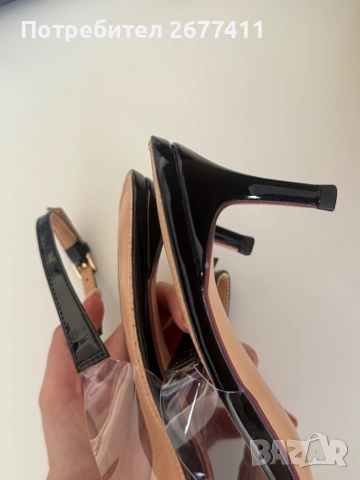 Дамски токчета в черно Alaia, снимка 5 - Дамски обувки на ток - 53184761