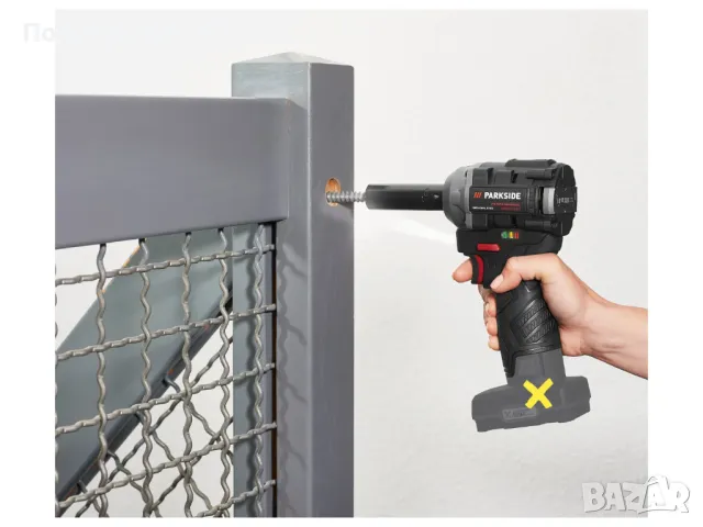 Акумулаторен ударен гайковерт Parkside Performance PPDSSA 12 A1, снимка 6 - Винтоверти - 47406570