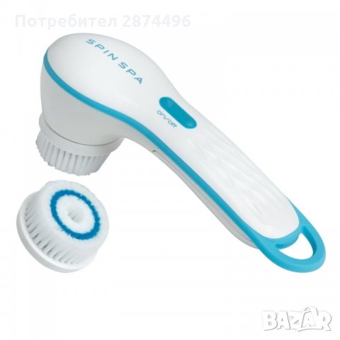 1834 Четка за почистване на кожата на лицето Spin Spa Facial Brush, снимка 3 - Масажори - 35785800