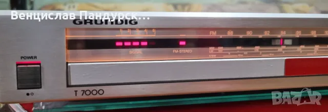 Grundig FM-AM Stereo Tuner T 7000, снимка 3 - Ресийвъри, усилватели, смесителни пултове - 49786649