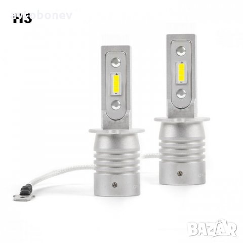 Качествени LED крушки V9 - H3 к-т/2бр/, снимка 3 - Аксесоари и консумативи - 35818588