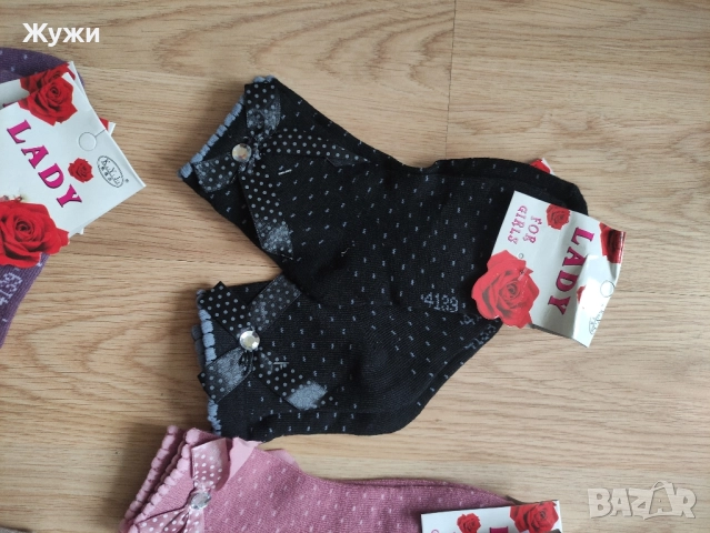 НОВИ красиви детски чорапки за момичета, снимка 8 - Чорапи - 50414107