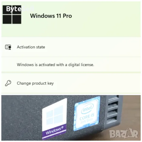 Lenovo M720t | i5-8400 | 16GB RAM | NVMe SSD – Реновиран, снимка 6 - Работни компютри - 54971141