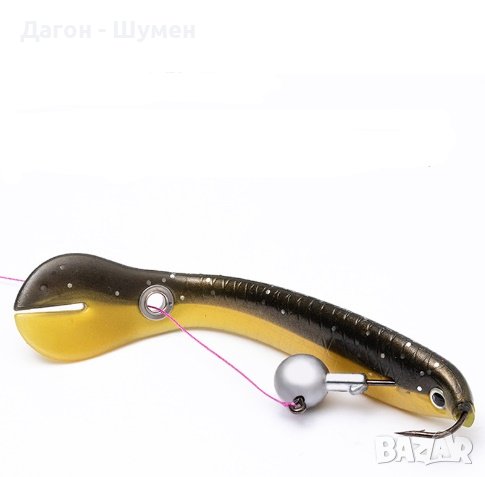 Комплект силиконови примамки в кутия, снимка 4 - Такъми - 41734097