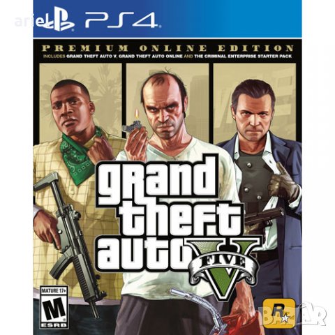 GTA 5, Grand Theft Auto 5 за Playstation 4, PS4 и много други в Игри за  PlayStation в гр. Варна - ID39736389 — Bazar.bg
