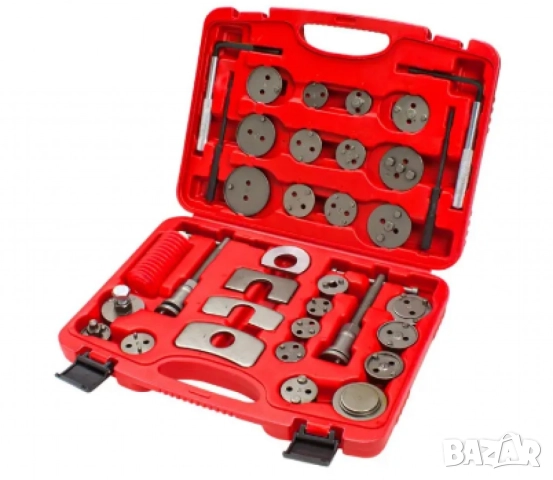 Комплект инструменти за смяна на накладки - 35 части, снимка 4 - Други стоки за дома - 52112870