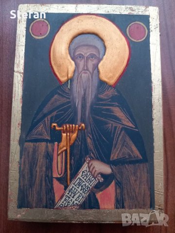 Икона на Св.Иван Рилски, снимка 3 - Икони - 41547323