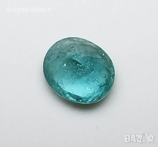 Пленяващ турмалин с цвят Параиба - 1.68кт. НОВ! Сертификат!, снимка 10 - Колиета, медальони, синджири - 43973691