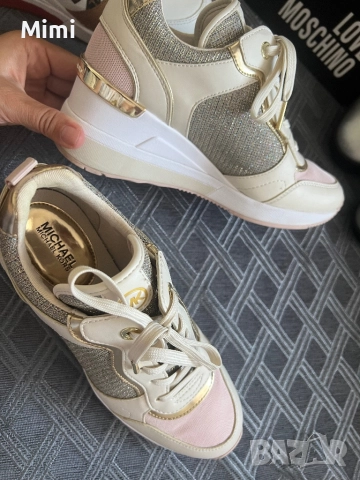 Michael Kors/Love Moschino сникърси , снимка 12 - Дамски ботуши - 47247279