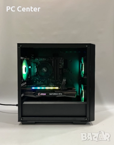 Геймърски компютър AMD Ryzen 5 5500, RTX 3060 12GB, 16GB ram, снимка 2 - Геймърски - 52684482