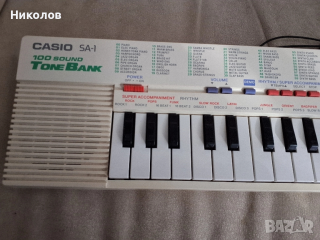 CASIO синтезатор , снимка 2 - Синтезатори - 52480457