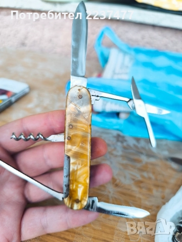старо полско сгъваемо ножче , снимка 3 - Ножове - 51602994