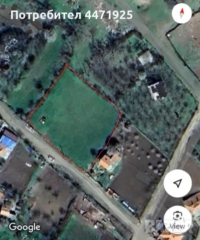 Парцел 2200кв. в село Пещерско в регулация