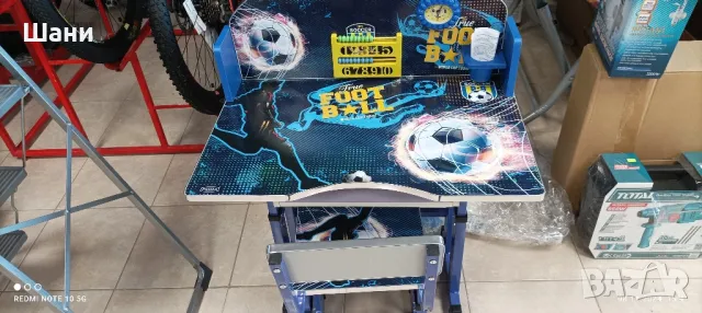 Детска Маса с стол , снимка 3 - Столчета за хранене - 47893429