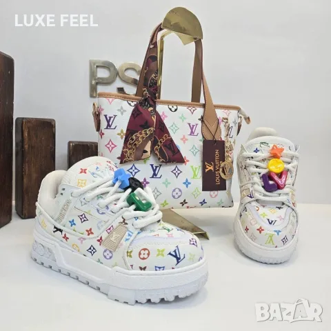 Louis VUITTON 🤍Дамски Кецове , снимка 9 - Кецове - 55742053